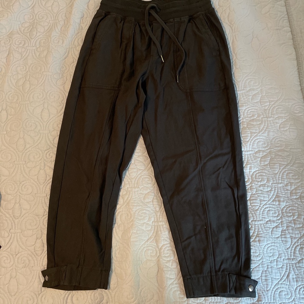 Black Athleta joggers